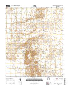 Stinking Springs Mountain 2014 topographic map thumbnail