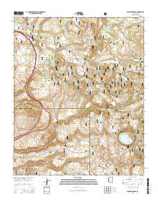 Stoneman Lake 2014 topographic map thumbnail