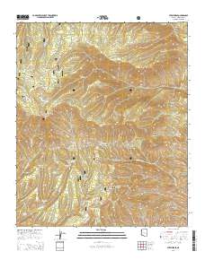 Strayhorse 2014 topographic map thumbnail