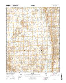 Sullivan Draw North 2014 topographic map thumbnail
