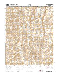 Sullivan Draw South 2014 topographic map thumbnail