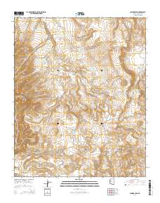Sunrise Peak 2014 topographic map thumbnail