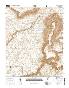 Sunset Pass 2014 topographic map thumbnail