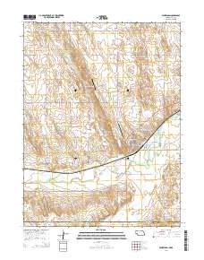Benkelman 2014 topographic map thumbnail