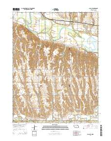 Alma SW 2014 topographic map thumbnail