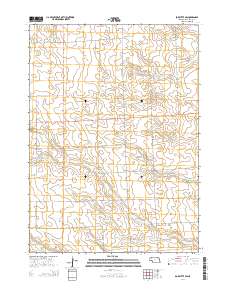 Box Butte SW 2014 topographic map thumbnail