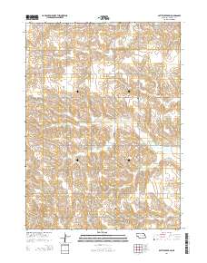 Battle Creek SW 2014 topographic map thumbnail