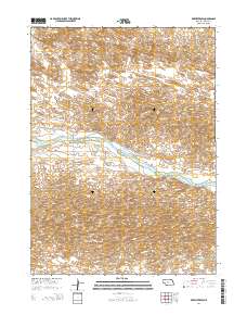 Brewster SW 2014 topographic map thumbnail