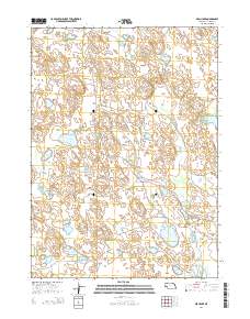 Bean Lake 2014 topographic map thumbnail