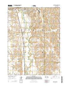 Crete South 2014 topographic map thumbnail