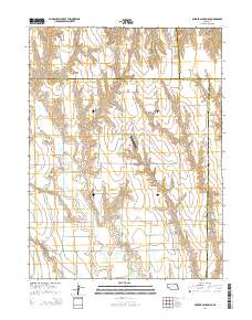 Burger Canyon SE 2014 topographic map thumbnail