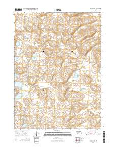 Arnold Lake 2014 topographic map thumbnail