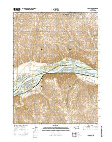 Cedar Creek 2014 topographic map thumbnail