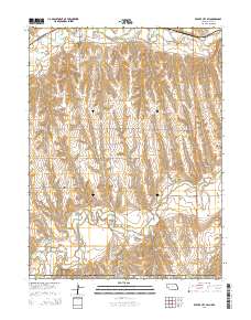 Beaver City SW 2014 topographic map thumbnail