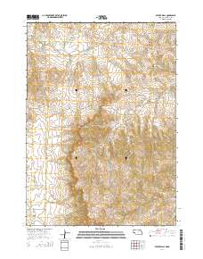 Beaver Wall 2014 topographic map thumbnail