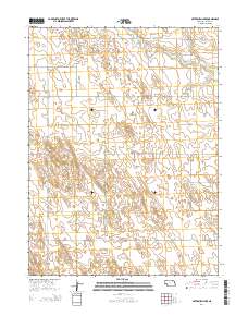 Arterburn Lake 2014 topographic map thumbnail