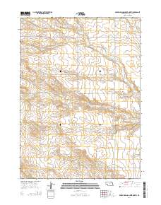 Barrel Springs Creek North 2014 topographic map thumbnail