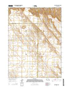 Big Springs NE 2014 topographic map thumbnail