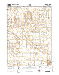 Berea Creek East 2014 topographic map thumbnail