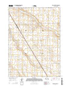 Berea Creek West 2014 topographic map thumbnail