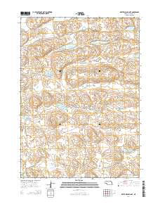 White Willow Lake 2014 topographic map thumbnail