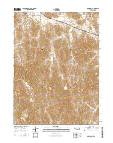 Broken Bow SE 2014 topographic map thumbnail