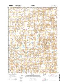 Bornemann Lake 2014 topographic map thumbnail