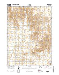 Angora 2014 topographic map thumbnail