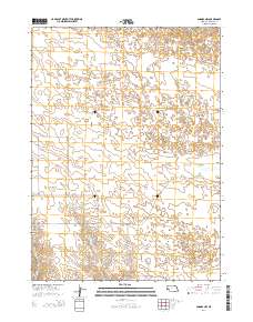 Angora NW 2014 topographic map thumbnail