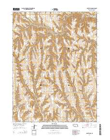 Bartley NW 2014 topographic map thumbnail