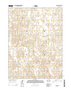 Brady NW 2014 topographic map thumbnail