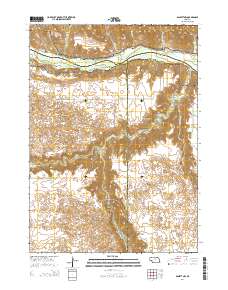 Bassett NW 2014 topographic map thumbnail
