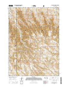 Dead Mans Creek 2014 topographic map thumbnail