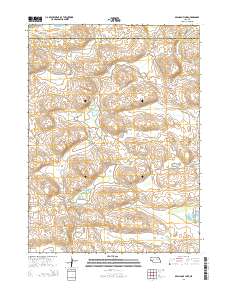 Bean Soup Lake 2014 topographic map thumbnail