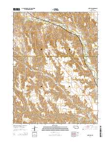 Curtis NW 2014 topographic map thumbnail