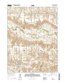 Deshler 2014 topographic map thumbnail