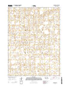 Dickens NW 2014 topographic map thumbnail