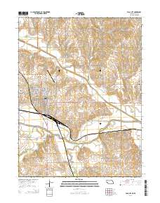 Falls City 2014 topographic map thumbnail