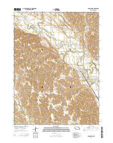 Cedar Rapids 2014 topographic map thumbnail