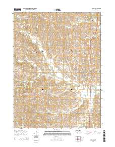 Ceresco 2014 topographic map thumbnail