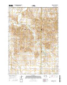 Chadron NE 2014 topographic map thumbnail