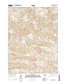 Coleman Lake 2014 topographic map thumbnail