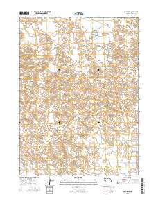 Cody Lake 2014 topographic map thumbnail