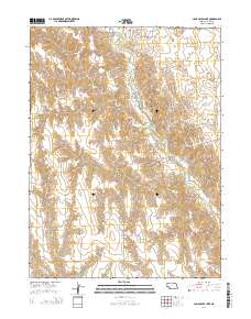 Camp Hayes Lake 2014 topographic map thumbnail