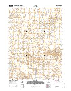 Camp Lake 2014 topographic map thumbnail