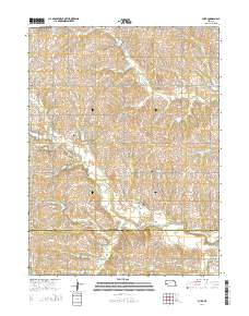 Burr 2014 topographic map thumbnail