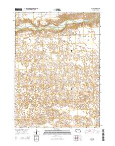 Eli SW 2014 topographic map thumbnail