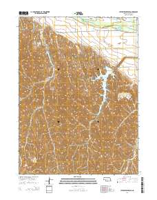 Jeffrey Reservoir 2014 topographic map thumbnail