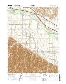 Jeffrey Reservoir NE 2014 topographic map thumbnail