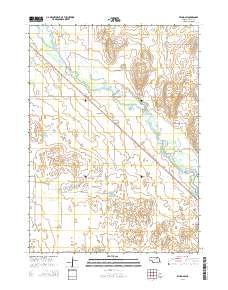 Ewing SW 2014 topographic map thumbnail